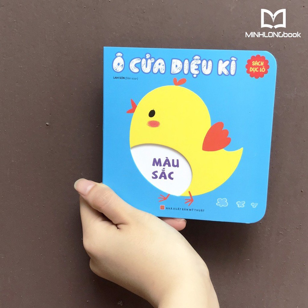 Sách: Ô Cửa Diệu Kì - Màu Sắc ( Sách Đục Lỗ)