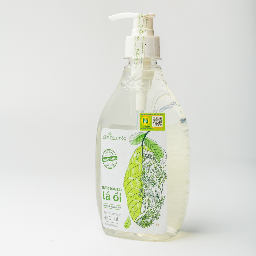 Nước rửa chén (bát) lá ổi Tôi Là Thảo Mộc 450ml
