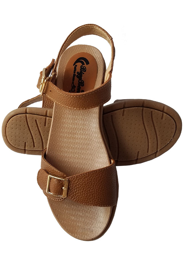 Giày Sandal Nữ BIGGBEN Da Bò Thật SDNB42