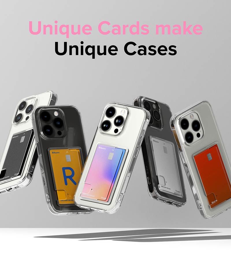 Ốp lưng iPhone 15 Pro Max / iPhone 15 Pro / iPhone 15 Plus / iPhone 15 RINGKE Fusion Card