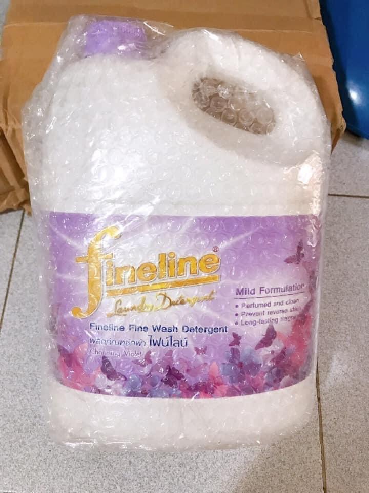 Fineline 3000ml màu tím - Nước giặt xả Thái