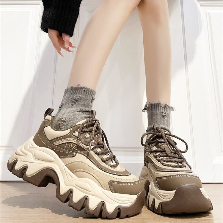Giày nữ thể thao độn đế cao cấp TIKAA