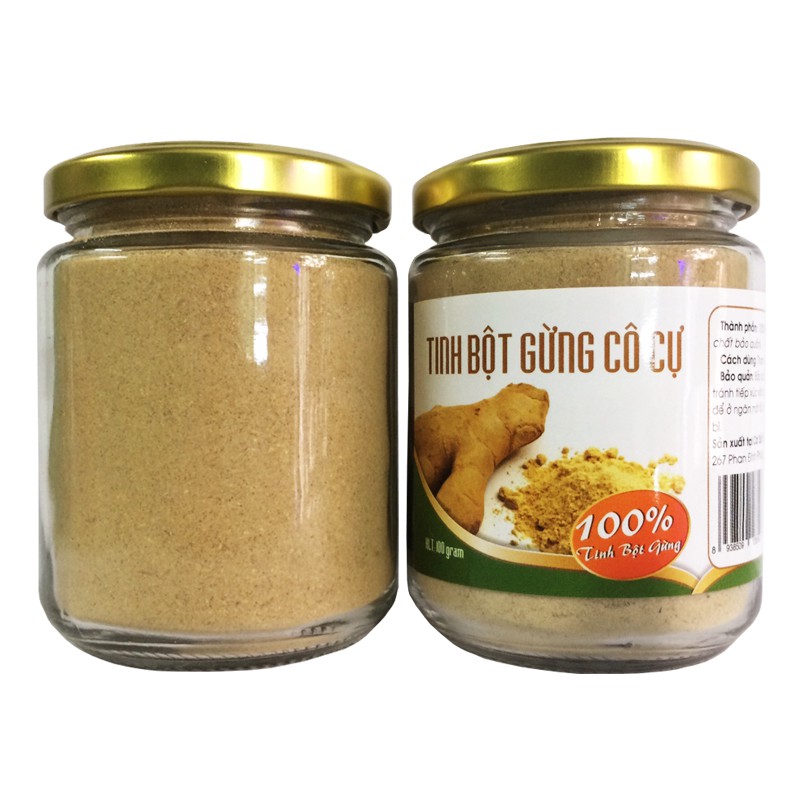 Bột gừng nguyên chất 100% Cô Cự 100gr