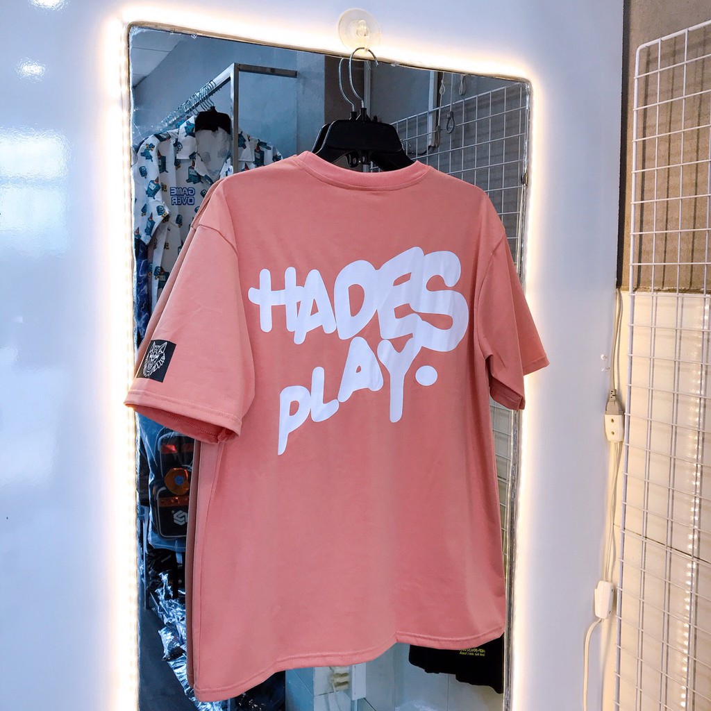ÁO THUN HADES PLAY ĐEN / XÁM / HỒNG