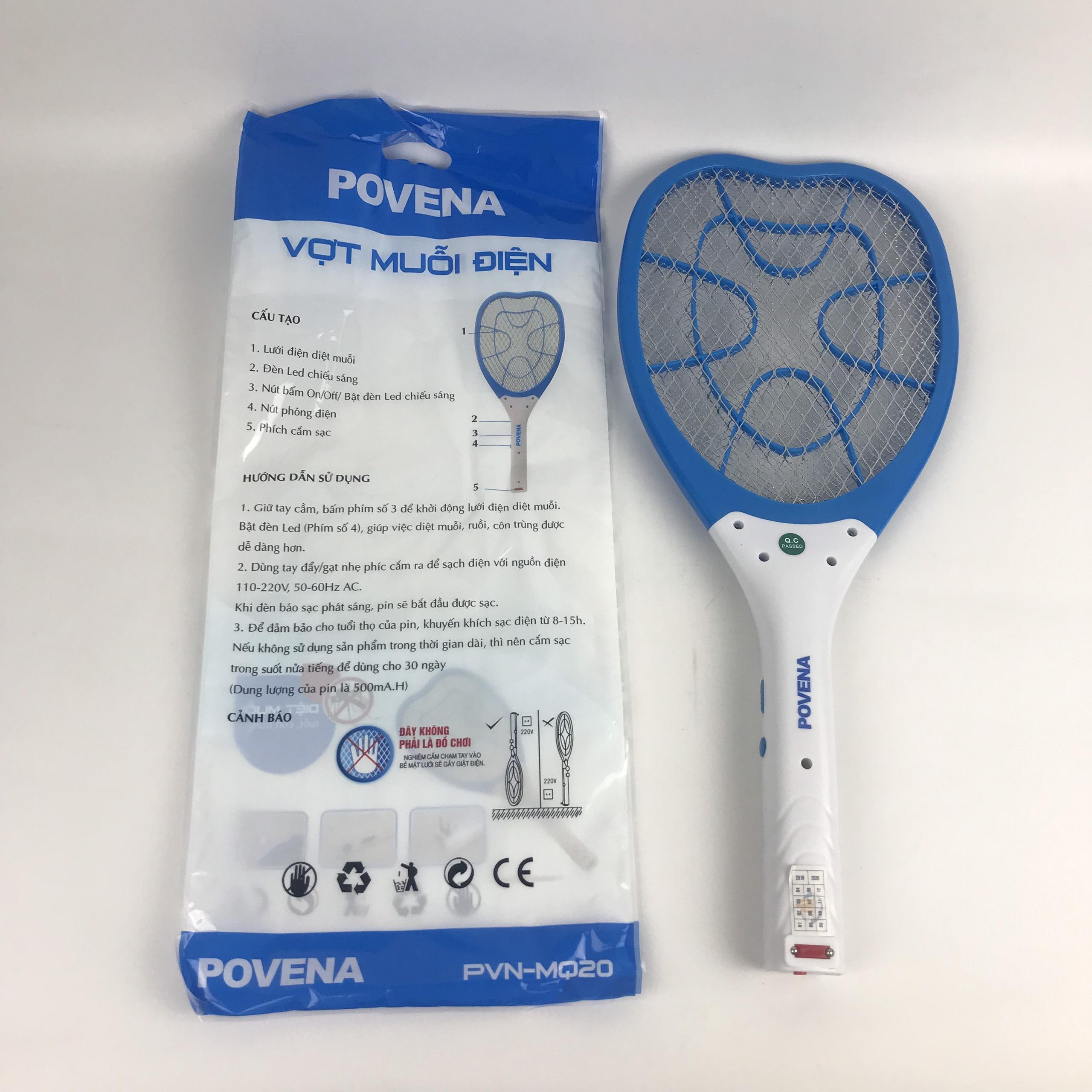 Vợt muỗi điện Povena PVN-MQ20