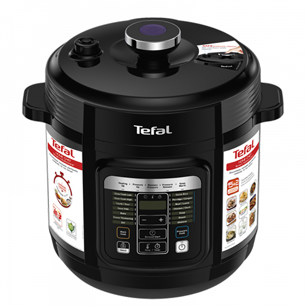 Nồi áp suất điện tử 6 lít Tefal Home Chef CY601868 hàng chính hãng, bảo hành 12 tháng