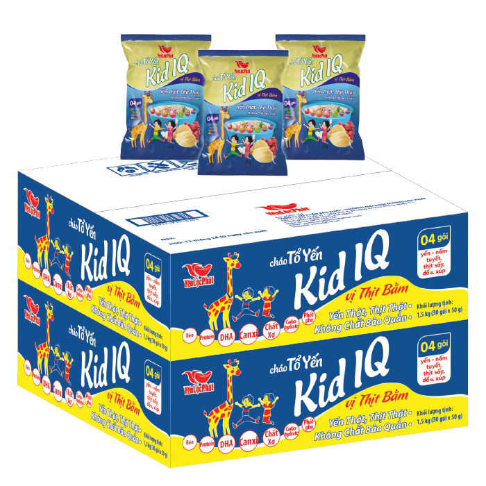 Cháo Tổ Yến KID (Thùng 30 gói)