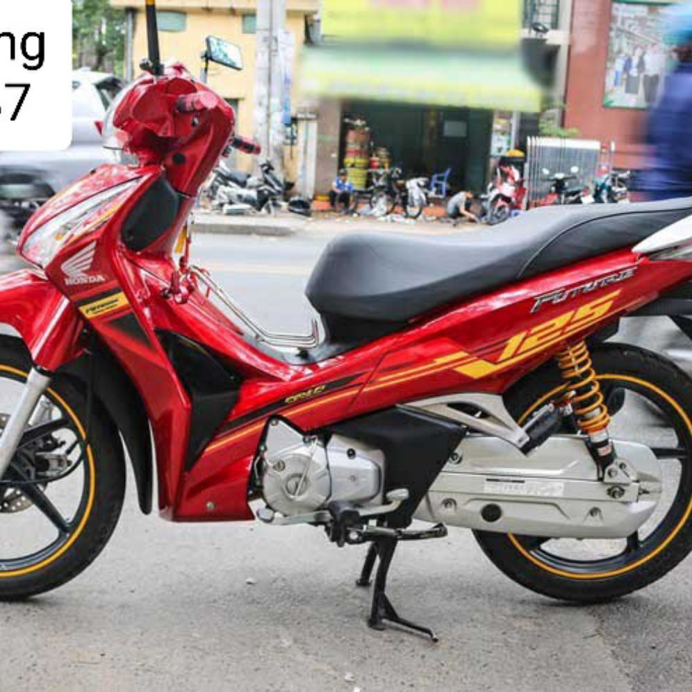 [HCM]Tem xe future125 mẫu tem rời cao cấp 3 lớp bóng không bay màu