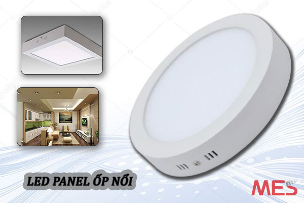 Đèn led panel tròn ốp nổi 18W, 6500K siêu sáng