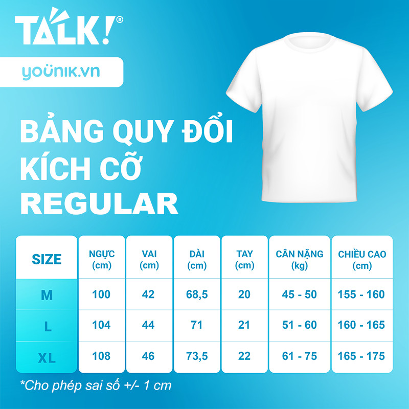 Áo thun  unisex Thỏ Én Bro - TALK!