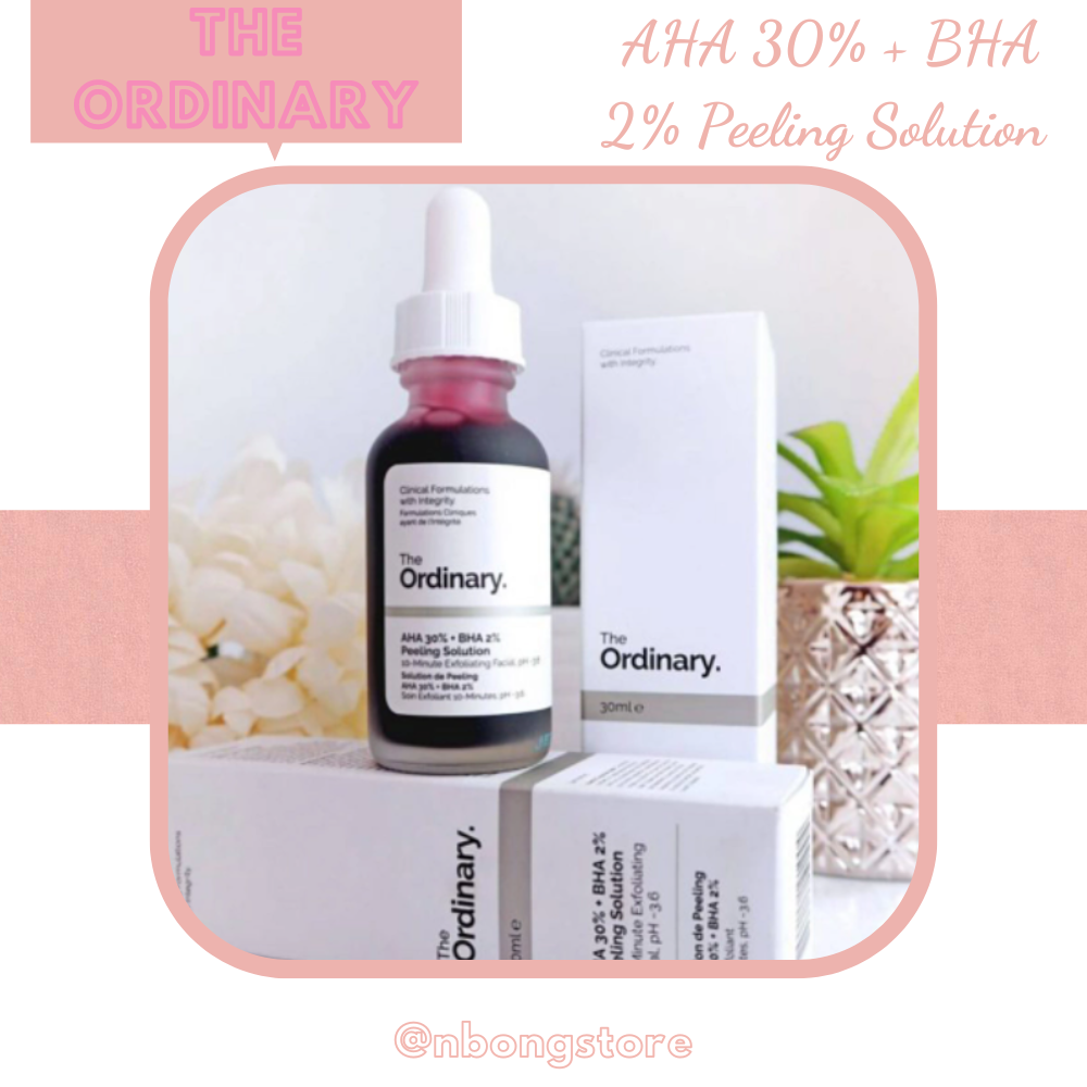 Serum Tẩy Tế Bào Chết The Ordinary AHA 30% + BHA 2% Peeling Solution