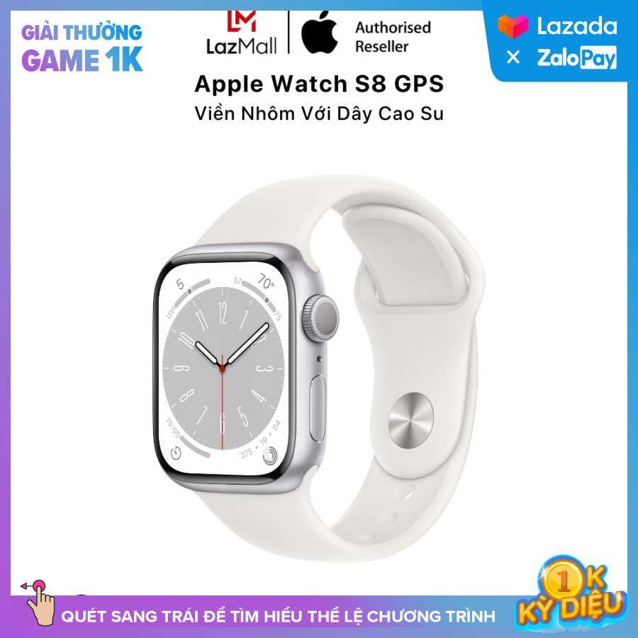 [Voucher Game 1K - Tham gia bằng ví ZaloPay - Mở bán 03/06/2023] Apple Watch S8 GPS