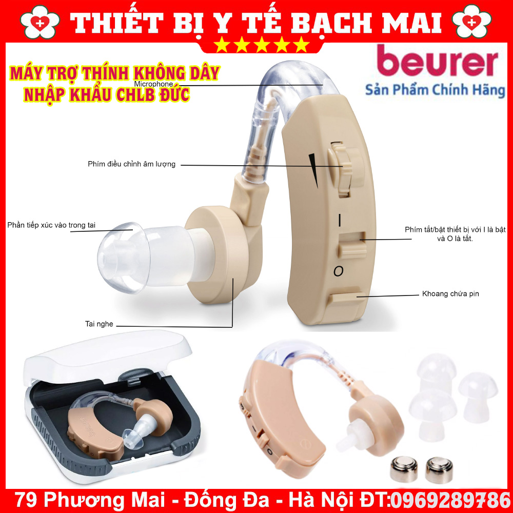 Máy Trợ Thính Beurer HA20 Nhập Khẩu Đức