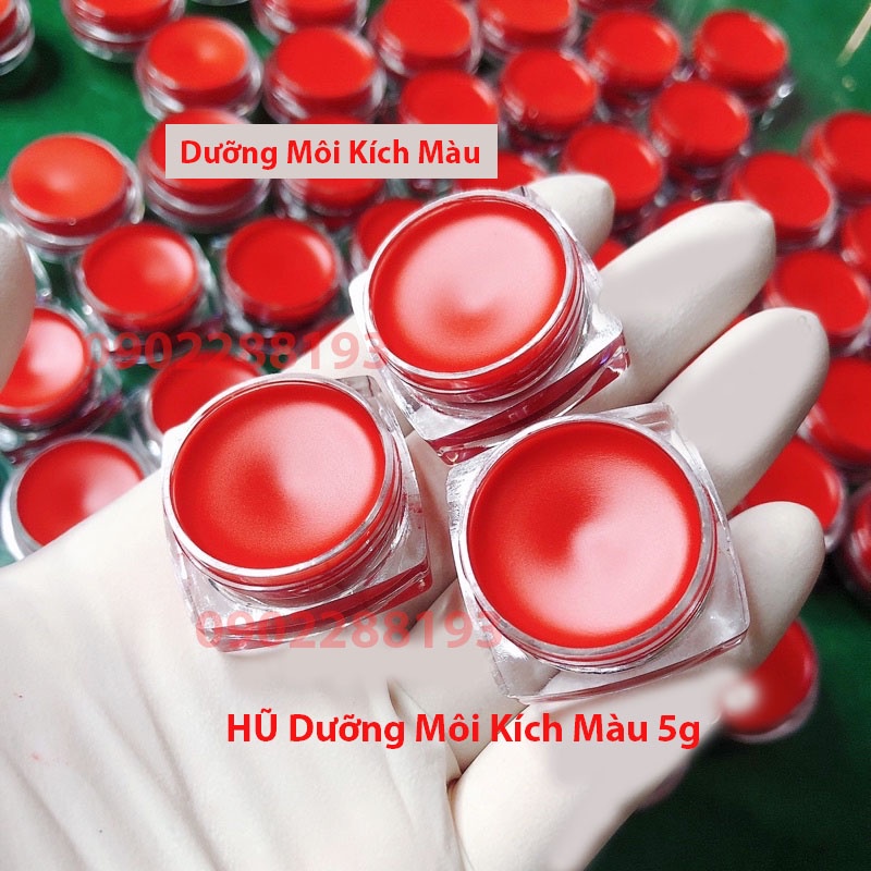 Son dưỡng gấc kích màu môi Hũ gấc thần thánh từ gấc triết xuất từ thiên nhiên sau xăm-5g