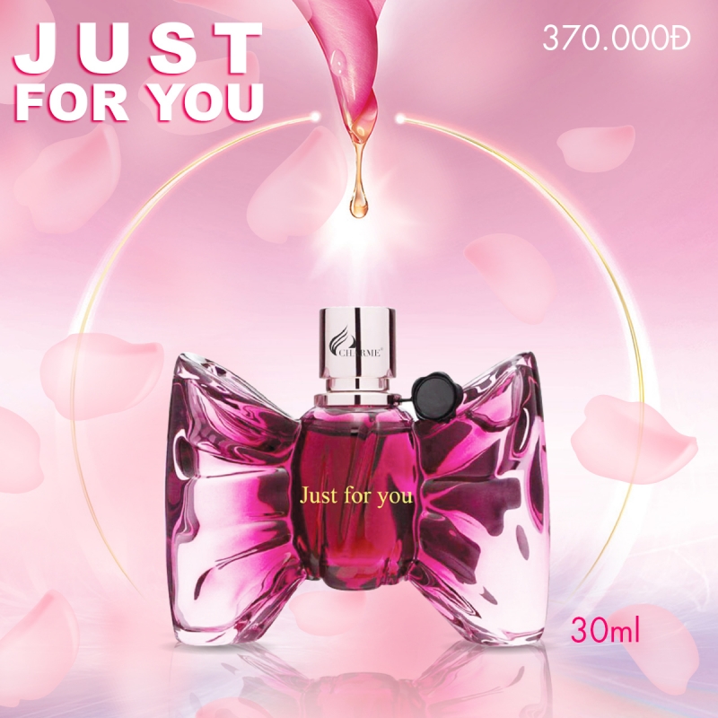 [HCM]Nước Hoa Nữ Chamee Just For You 30ml- TS02