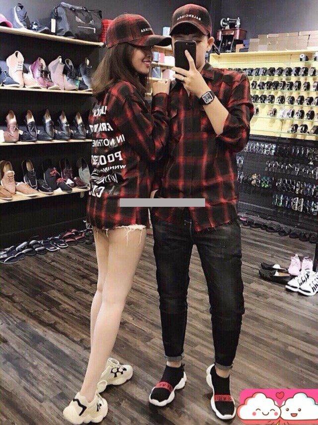 [HCM]Áo sơ mi caro  cao cấp  nam nữ
