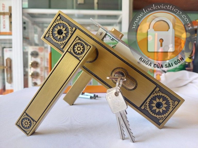 KHÓA VIỆT TIỆP 04545 ( NEW 2021 )  - KHÓA CỬA PHÒNG