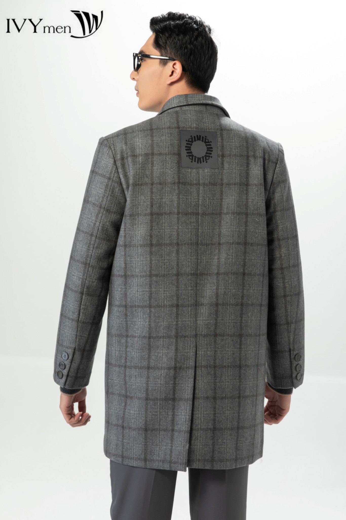 Áo khoác dạ dáng dài IVY moda MS 71E3076