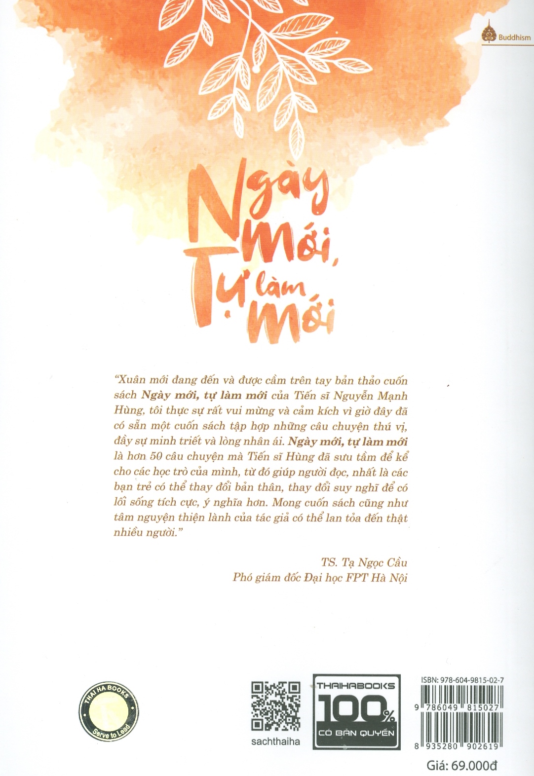 Sách - Ngày Mới, Tự Làm Mới