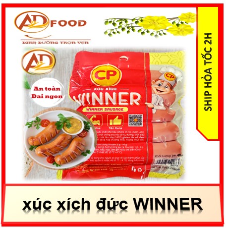 10 cây xúc xích đức WINNER