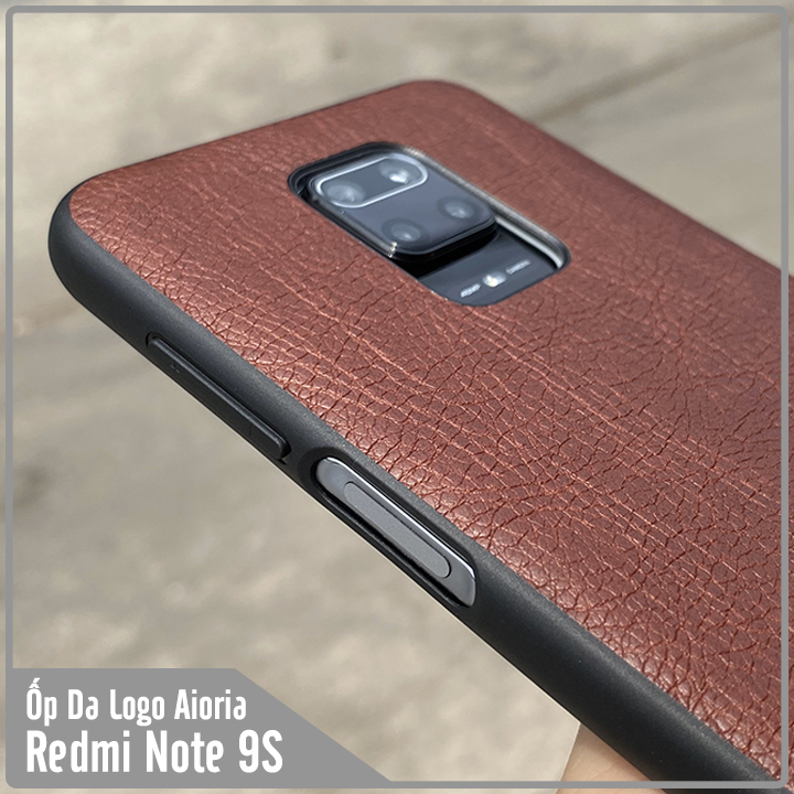 Ốp lưng dùng cho máy Xiaomi Redmi Note 9S - Redmi Note 9 Pro Da AIORIA