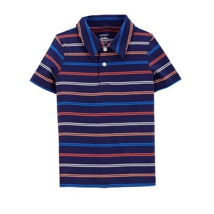 Áo thun bé trai 4-35kg carter vnxk. áo polo bé trai, áo thun cổ trụ bé trai