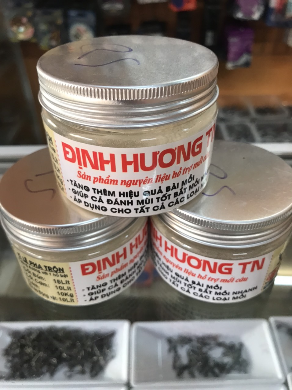 Hủ Bột Định Hương TN Trộn Mồi Câu Cá