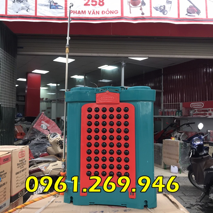 Bình xịt điện Oshima OS20 - Bình xịt 20L đeo lưng