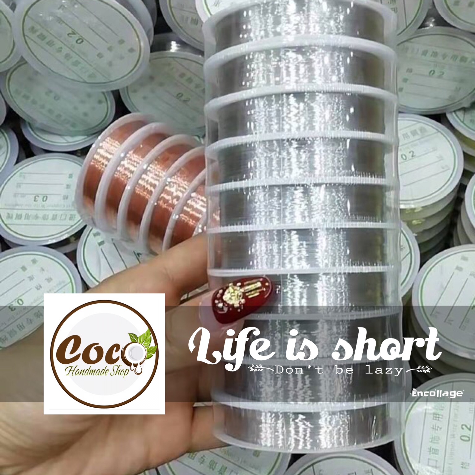[HCM]Dây kẽm làm Handmade