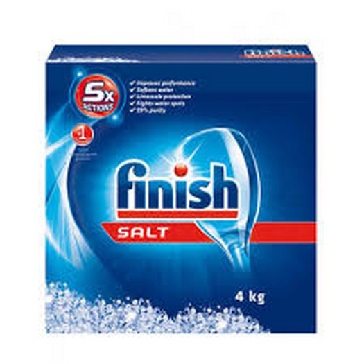 Muối rửa bát Finish 4.0 kg dùng cho Máy rửa bát chén