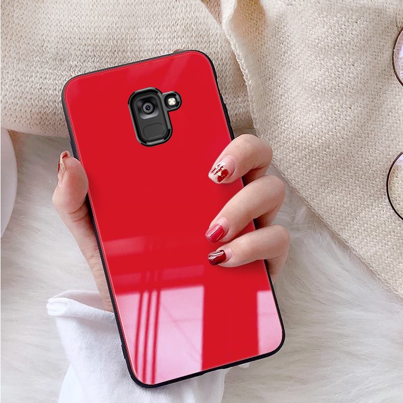 Ốp Lưng SAMSUNG GALAXY A6, J6,A8, A6 PLUS, A8 PLUS , J8 2018 Mặt kính gương sáng bóng cao cấp