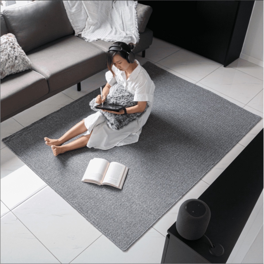 Thảm Trải Sàn Phòng Ngủ Hira BLANC'