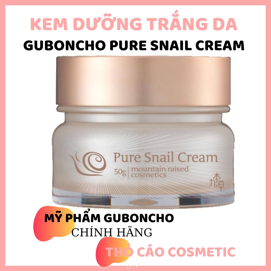 Kem Dưỡng Da Guboncho Pure Snail Cream