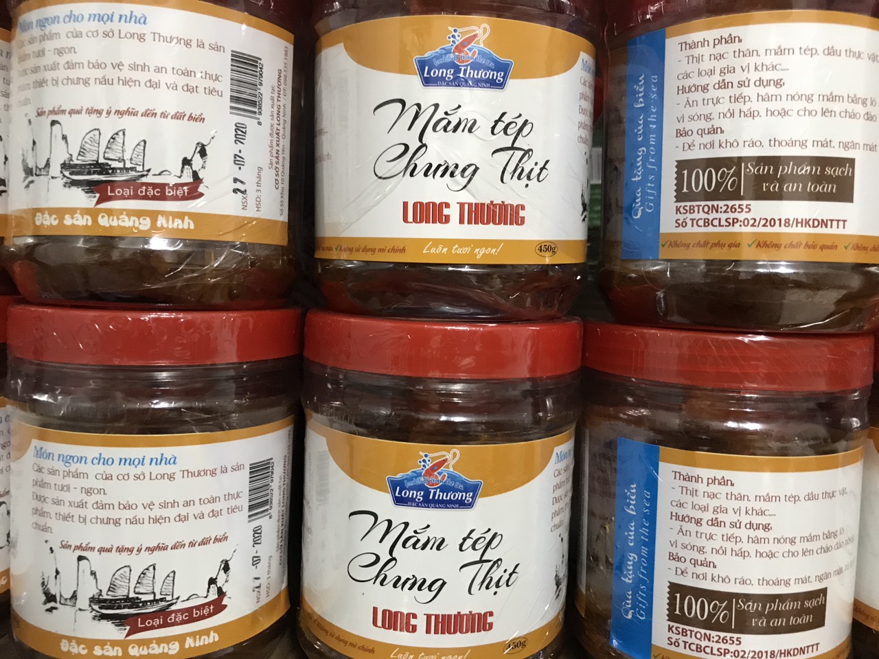 Mắm tép chưng thịt Long Thương - Quảng Ninh