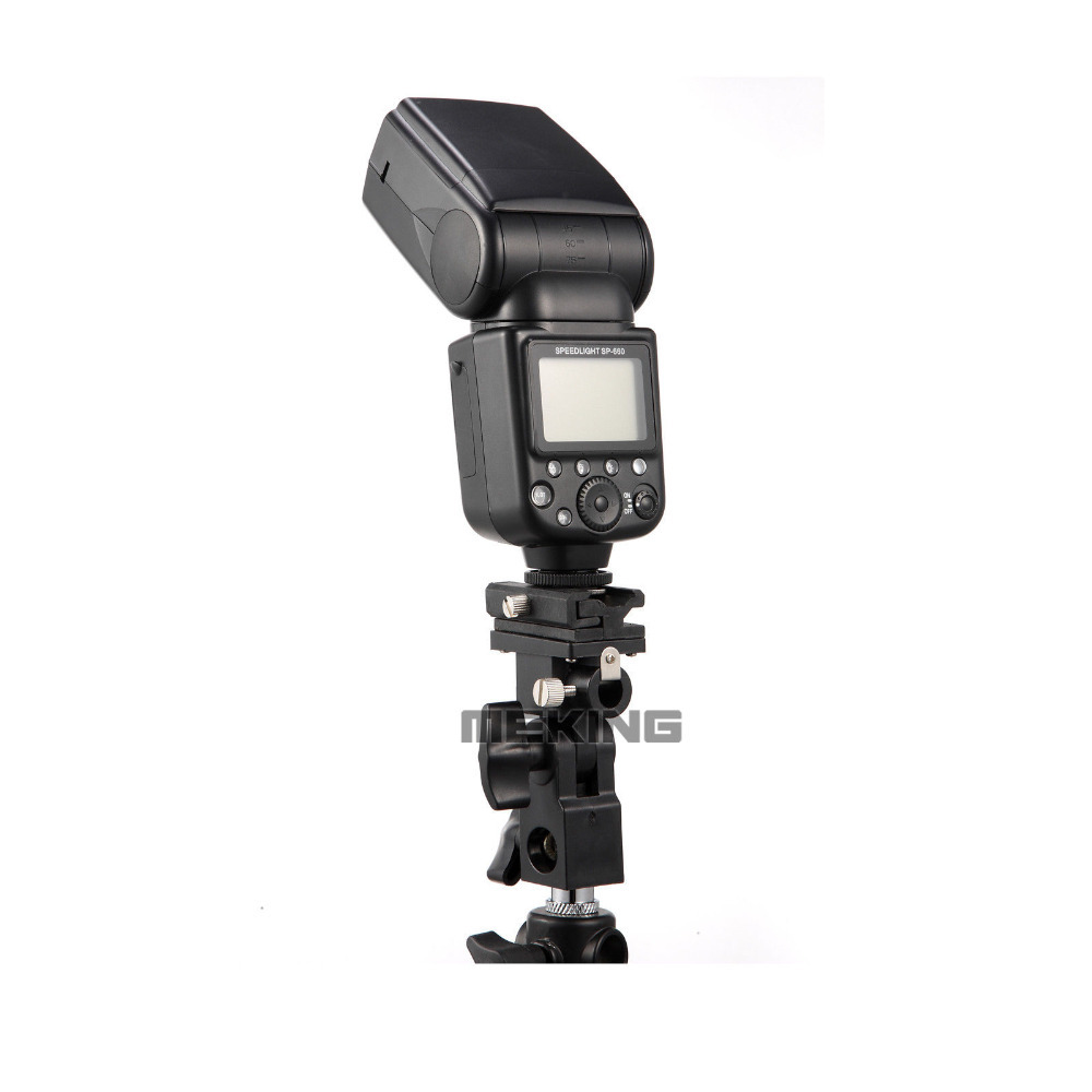 Selens Khung B Đèn Flash Ô Gắn Giày Nóng Giá Đỡ Gắn Xoay Cho Chân Đèn Đèn Flash 2 Cái
