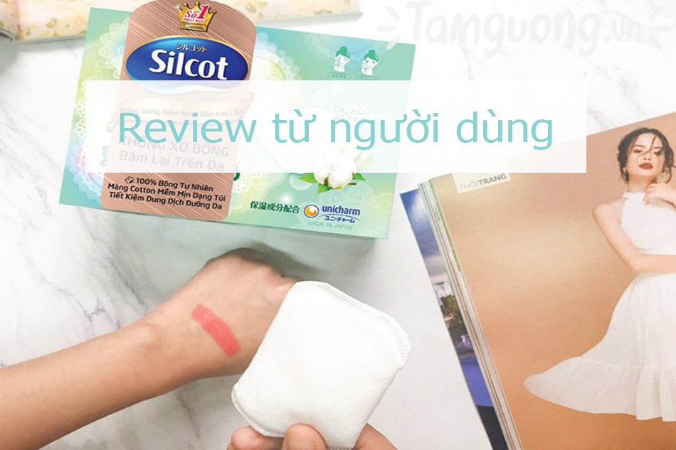 [HCM]Bông tẩy trang cao cấp Silcot Premium 66 miếng/hộp(xanh lá)