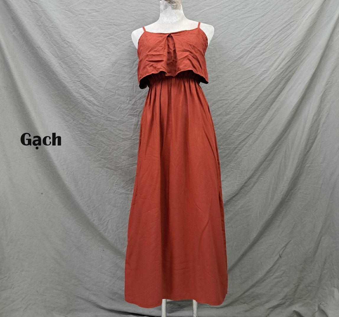 Maxi 2 dây bèo ngực