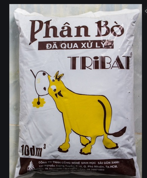 Phân bò nguyên chất Tribat 10dm3
