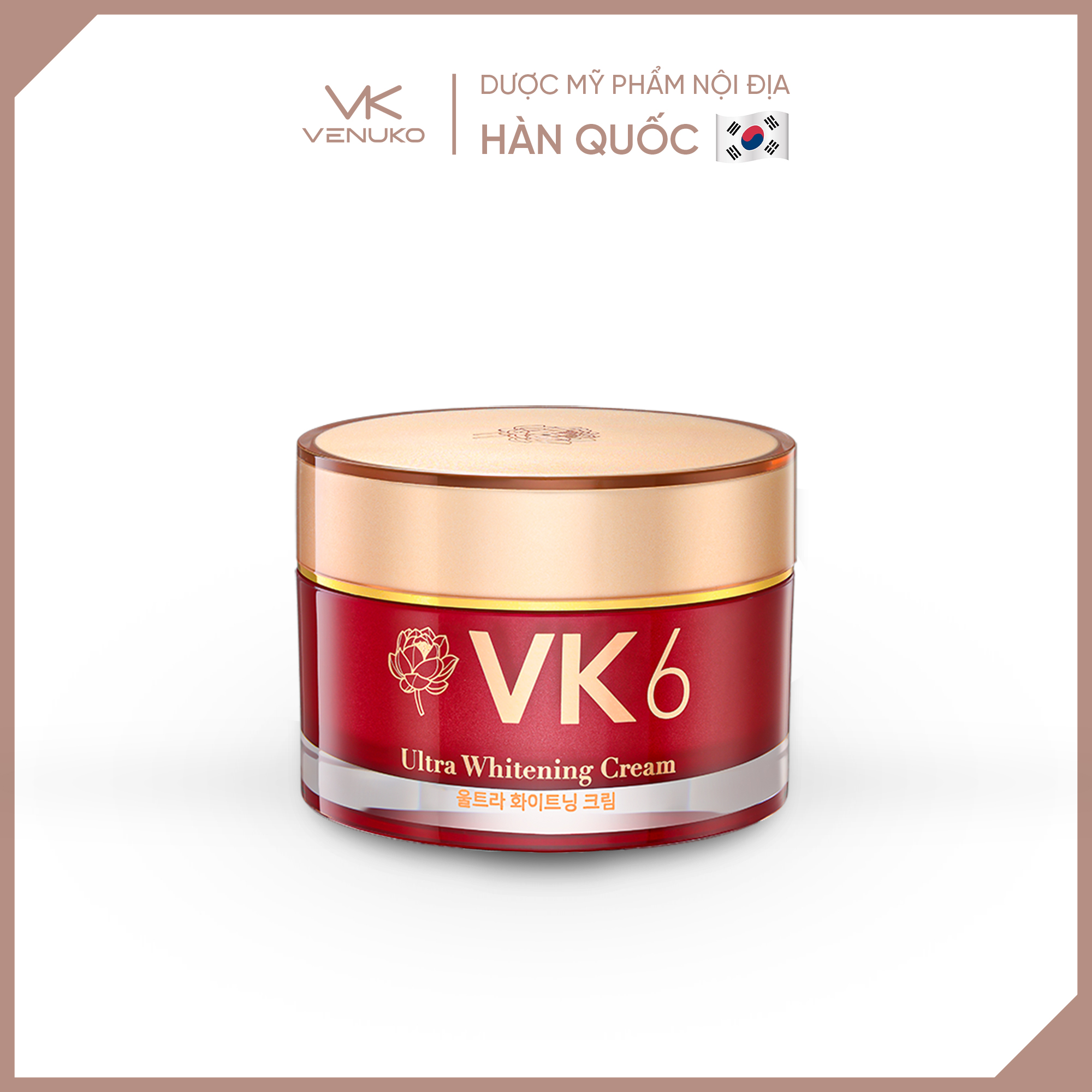 Kem dưỡng trắng nâng tone da VK6