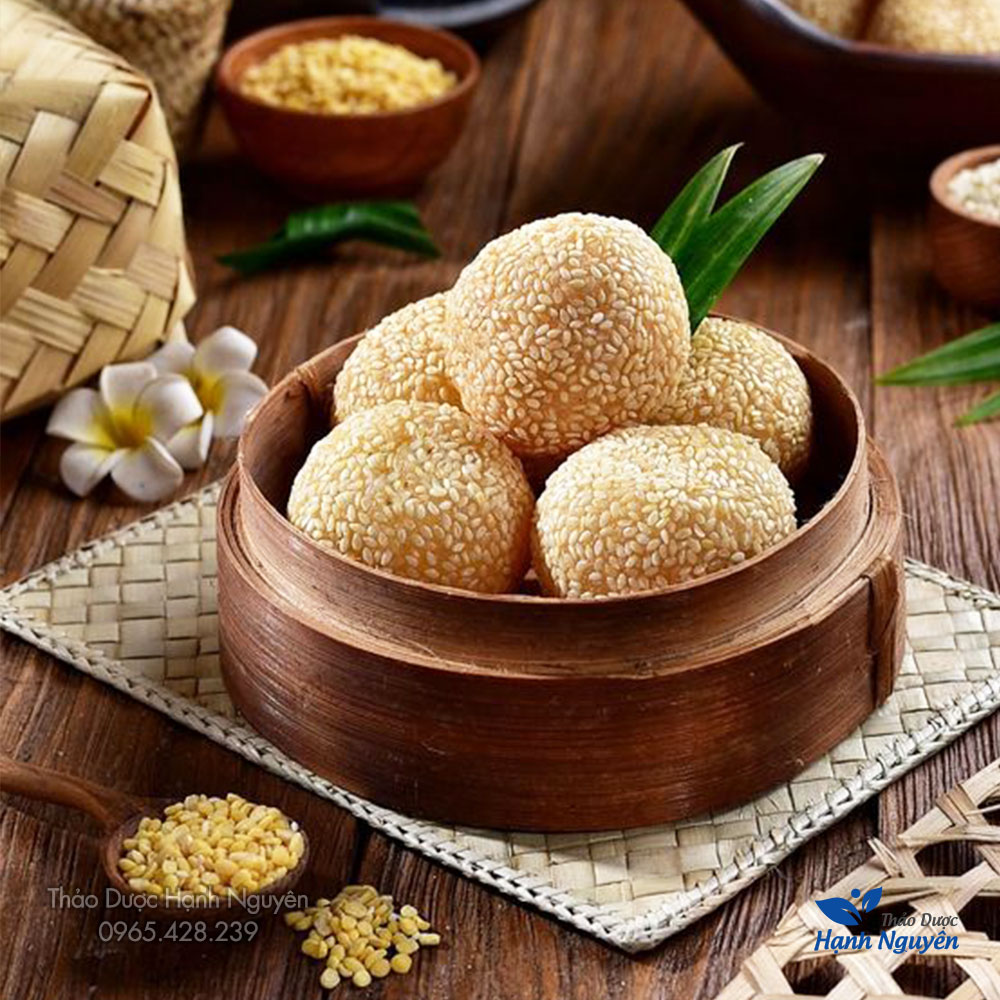 Hạt mè (Vừng) trắng 500g (Dùng làm bánh, nấu ăn, làm sữa hạt) - Thảo Dược Hạnh Nguyên