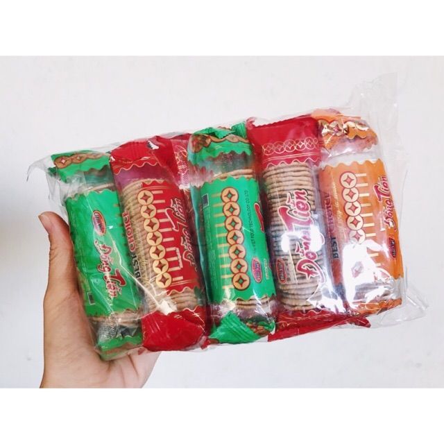 1 thùng bánh quy đồng tiền (12 bịch)