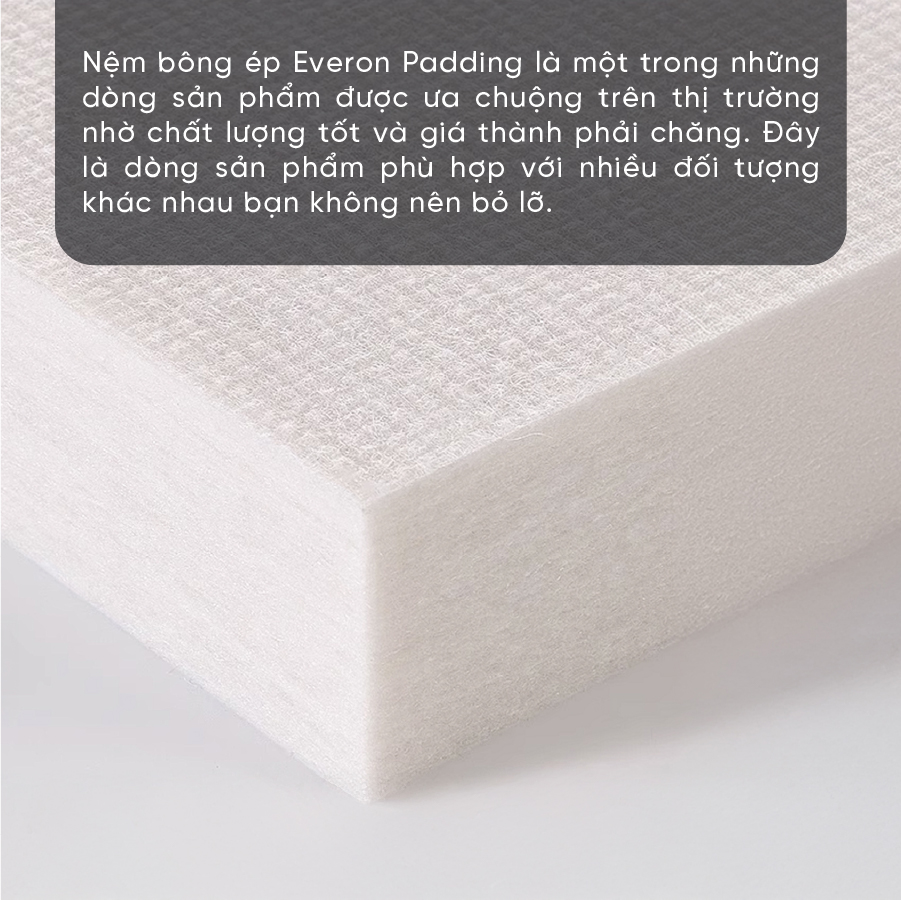 [0% Installment Payment] Everon Padding 3-Fold Pressed Cotton Mattress - 5-Year Warranty - Convenient.