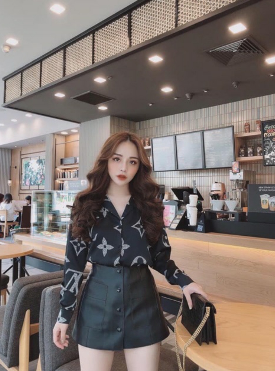 [HCM]Áo sơ mi nữ cổ vest cao cấp