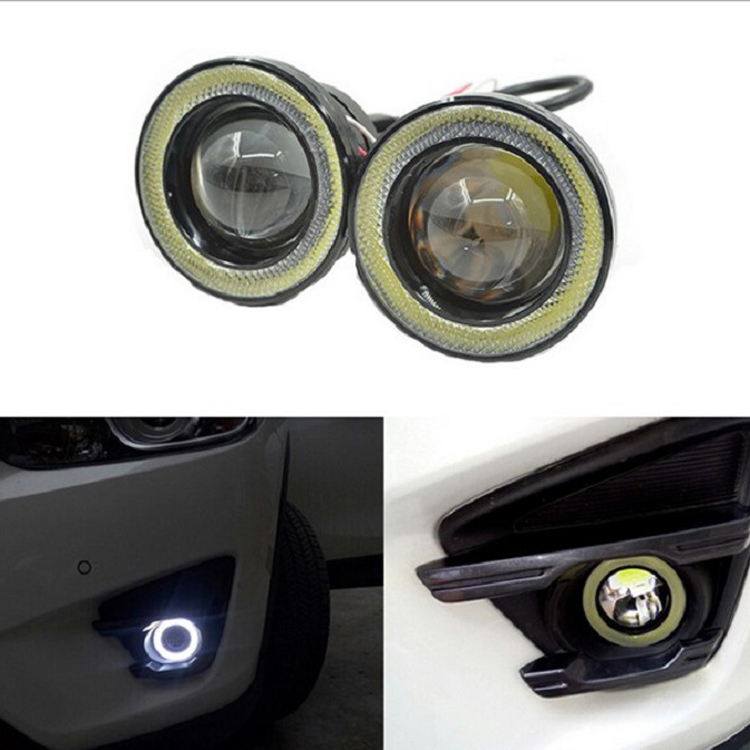 Cặp Đèn led pha gầm angle eyes BMW 89mm