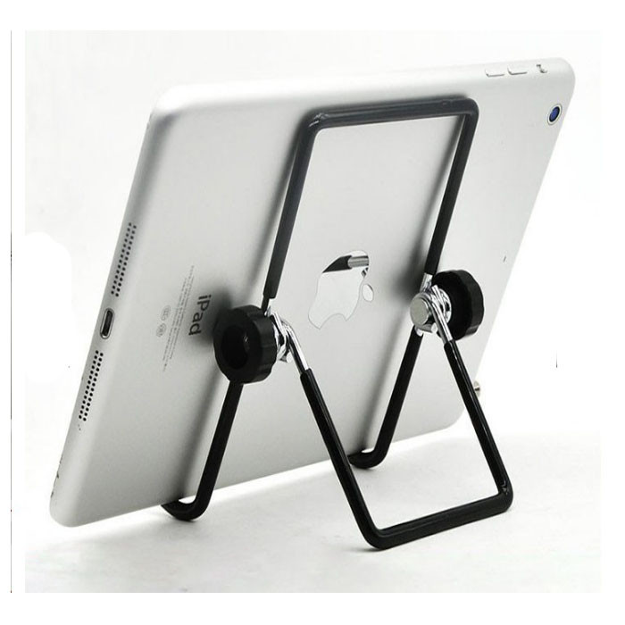 Giá đỡ Ipad Máy Tính Bảng, Điện Thoại Bằng Sắt Siêu Bền Có Thể Gấp Gọn Dễ Dàng Mang Đi Mọi Nơi.