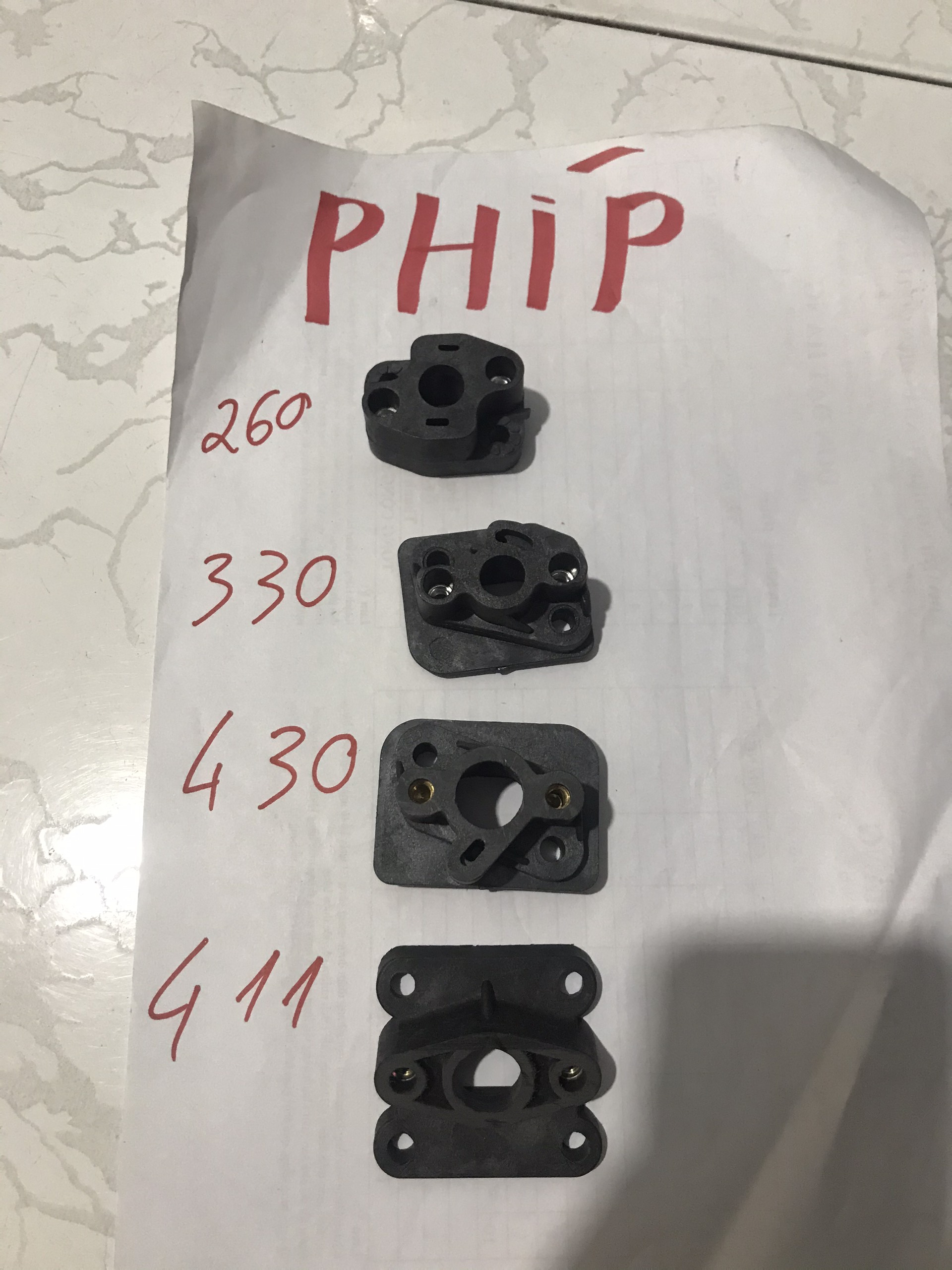 ( 2 cái) Miếng phíp nhựa đen bộ chế máy cắt cỏ /Miếng phíp máy phát cỏ