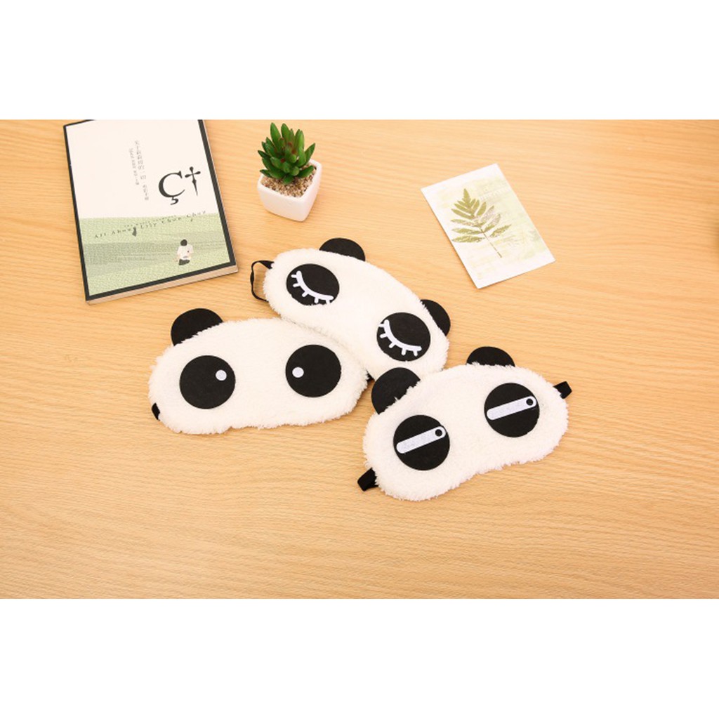 Tấm Bịt Mắt Ngủ Hình Gấu Panda P010