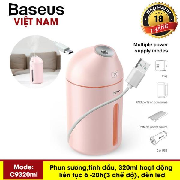 Máy phun sương đa năng tạo độ ẩm chăm sóc da thương hiệu cao cấp Baseus C9 dung tích 320ml - Phân phối bởi Baseus Vietnam