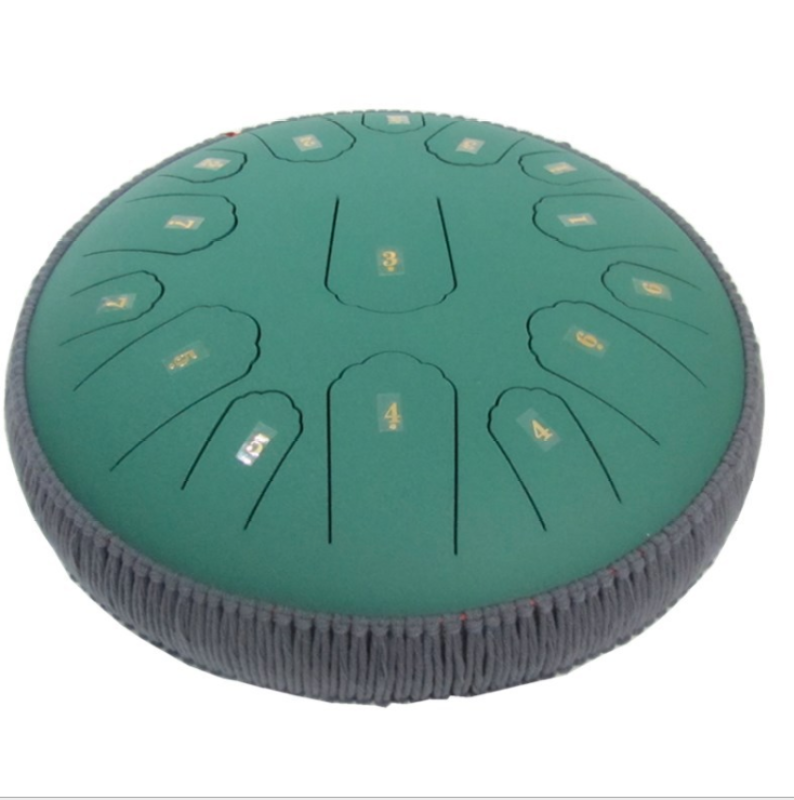 Trống Tank Drum 13 Note, 15 Nốt Chính Hãng - Steel Tongue Drum - Trống Không Linh - Đầy Đủ Phụ Kiện