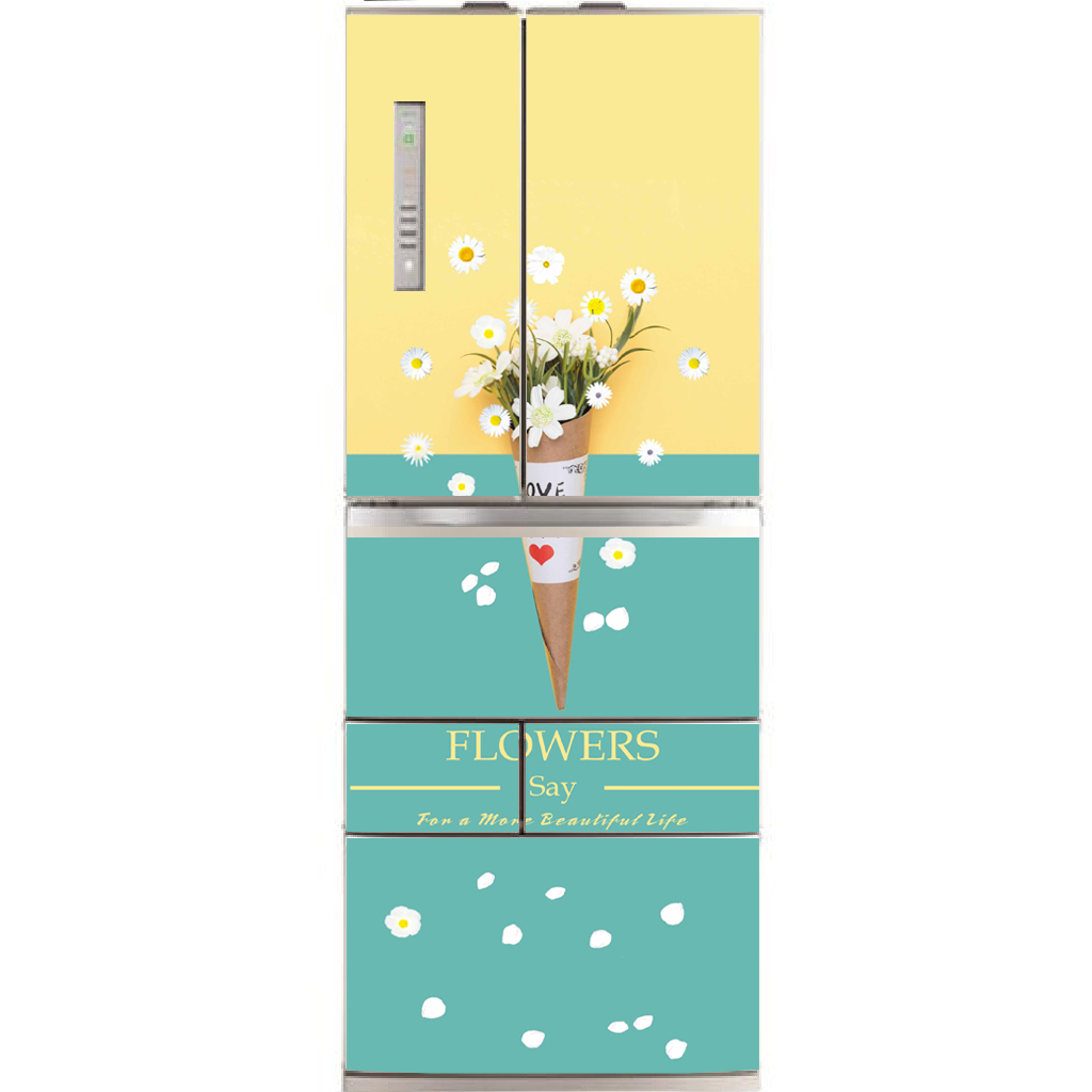 Decal dán tủ lạnh cao cấp sang trọng